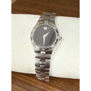 Movado Museum Juro Women's Watch 84-E4-1844 Stainless Steel Sapphire Crystal